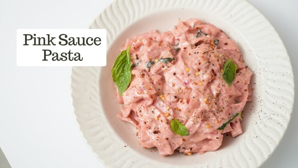 pink sauce pasta