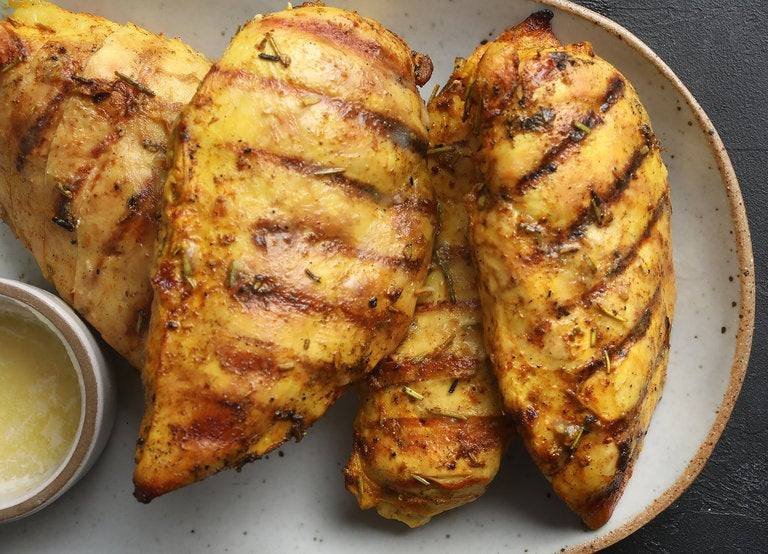 Turmeric-Garlic Grilled Chicken
