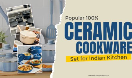 Popular 100% Ceramic Cookware Set for Indian Kitchen