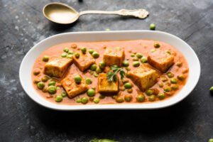 Matar paneer curry recipe