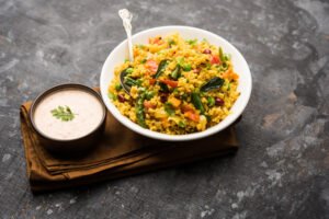 Broken wheat or daliya upma