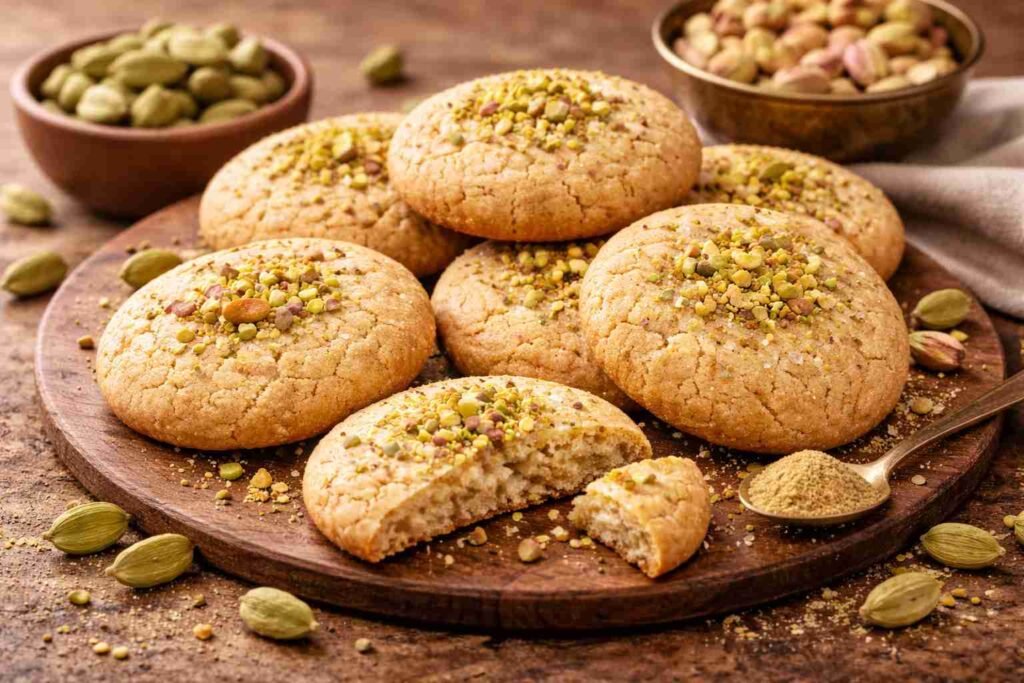 Cardamom Flavored Sweet Biscuit