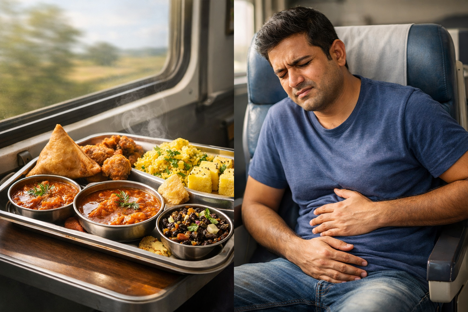 Foods to avoid while travelling in Indian Train