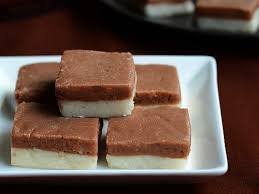 Chocolate burfi recipe