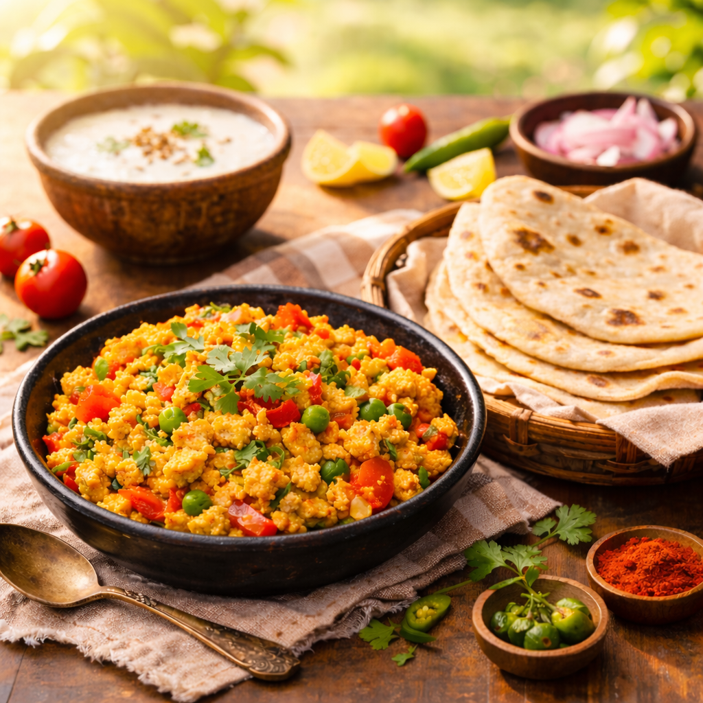 Paneer Burji - Healthy Breakfast Option 