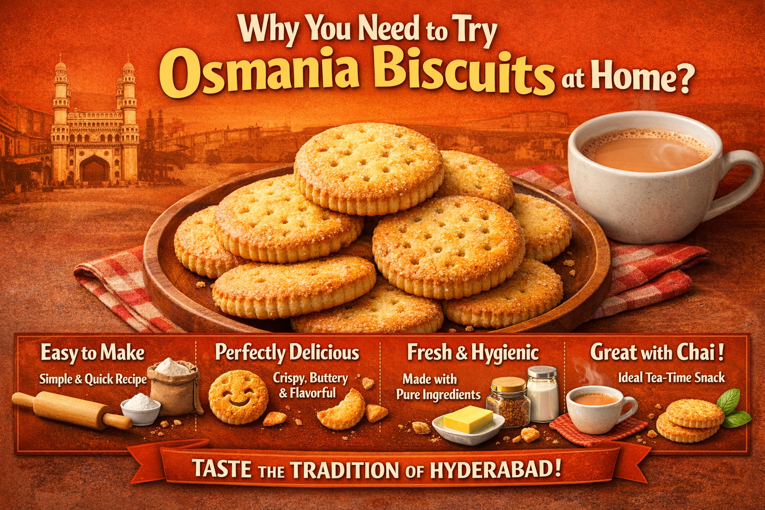 Why you need to try Osmania Biscuits at Home?