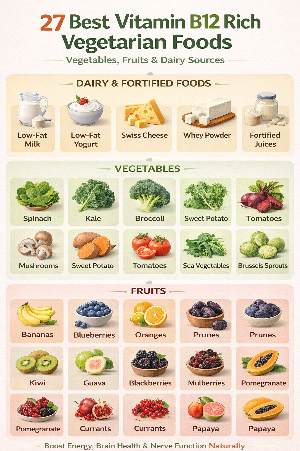 27 Best Vitamin B-12 Rich Foods 