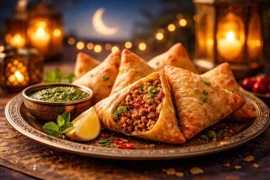keema samosa