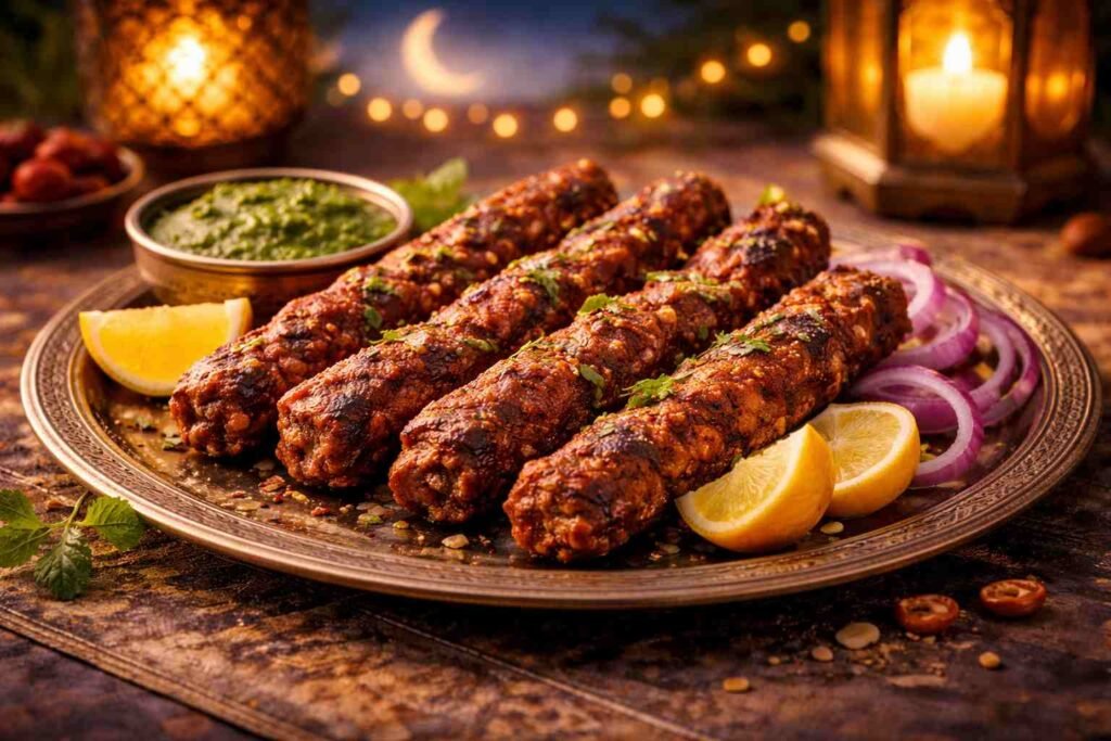 Baked or grilled kebabs