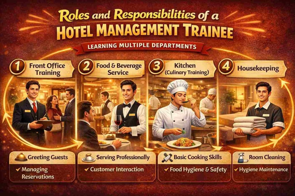 Roles and Responsibilities of a Hotel Management Trainee