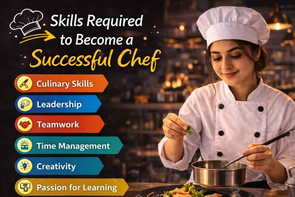 Skills required to become a professional chef 