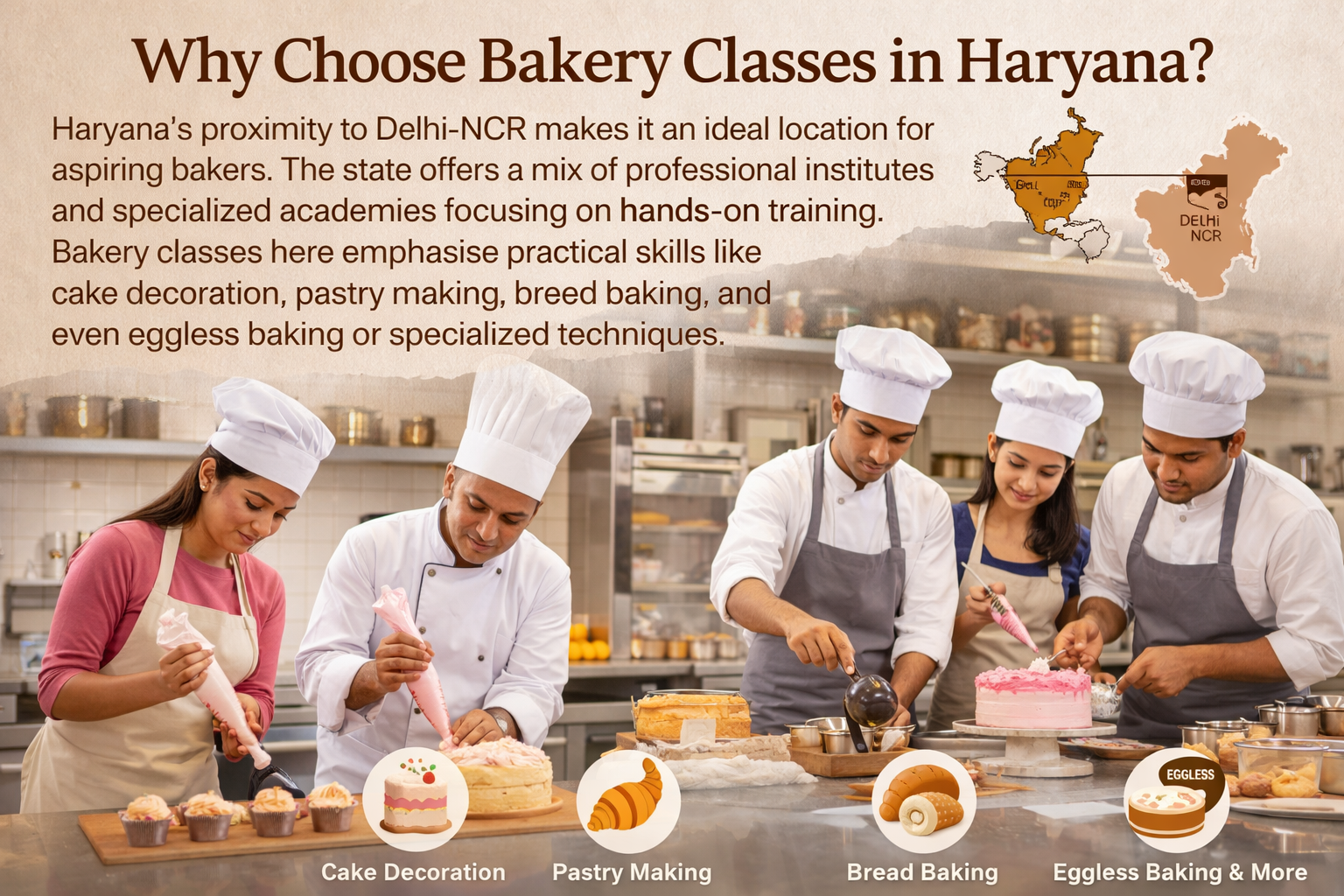 Why Choose Bakery Classes in Haryana? 