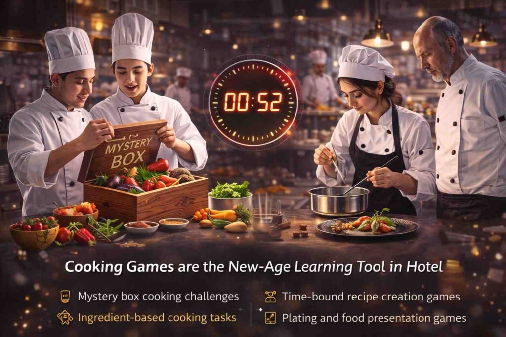 cooking games are changing hotel education.