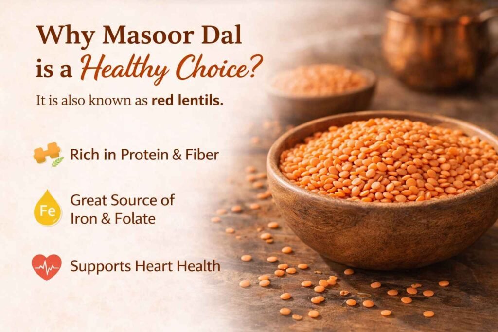 Why Masoor Dal is a Healthy Choice?