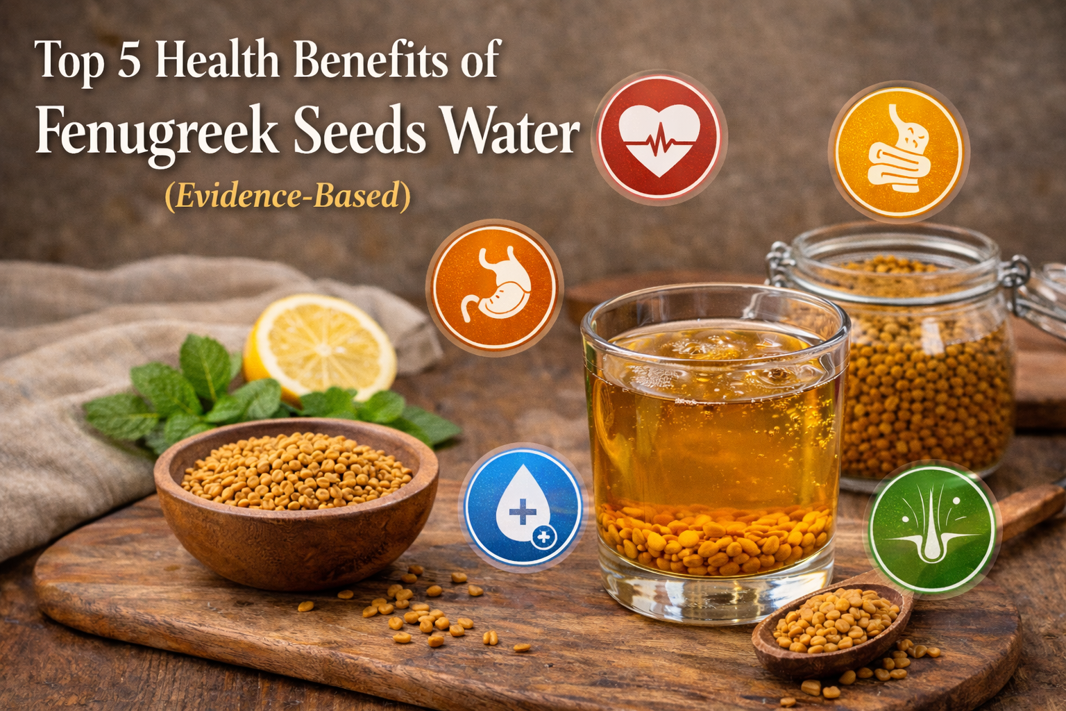 Top 5 Health Benefits of Fenugreek Seeds Water