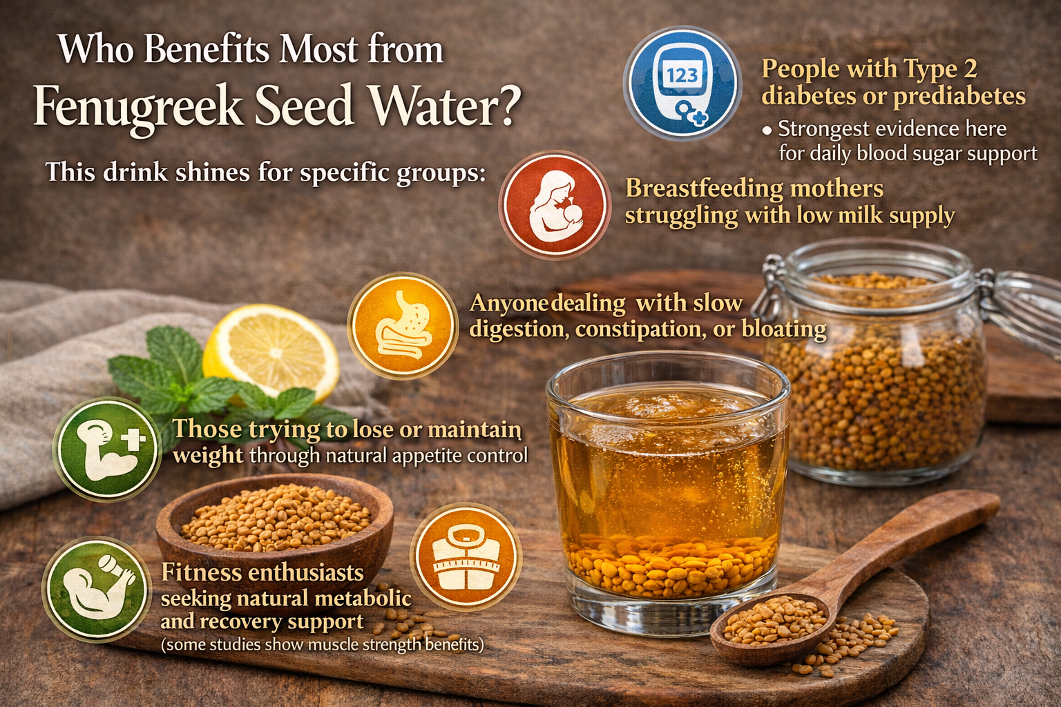 Benefits of Fenugreek Seed Water