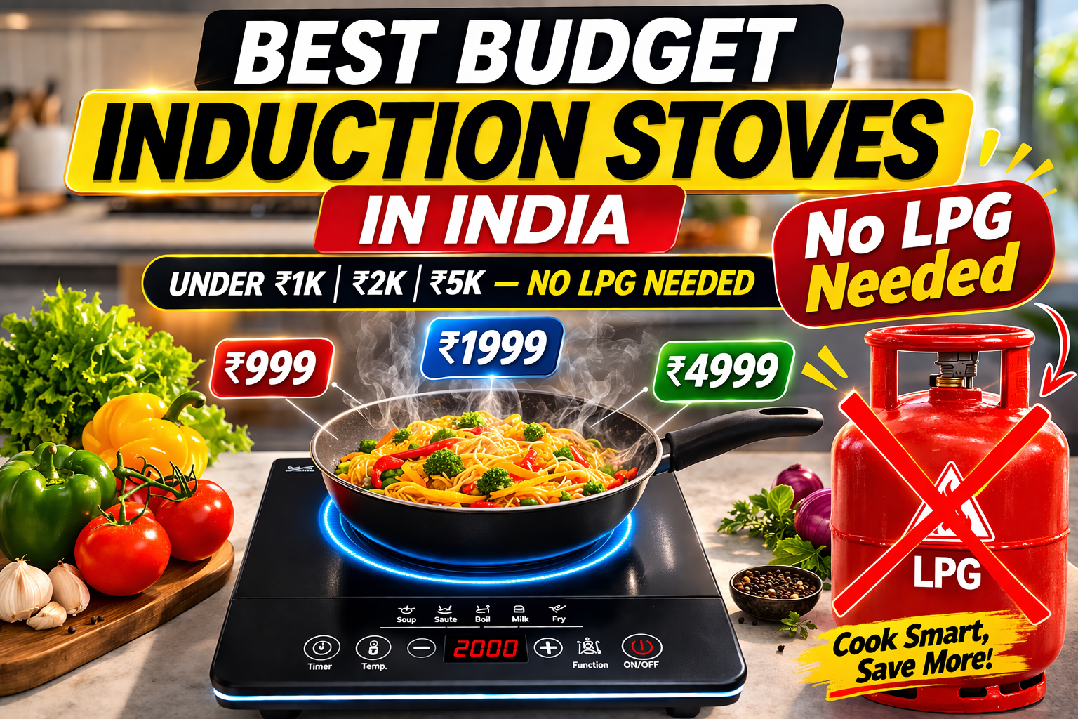 Best Budget Electric Induction Stoves in India | No LPG