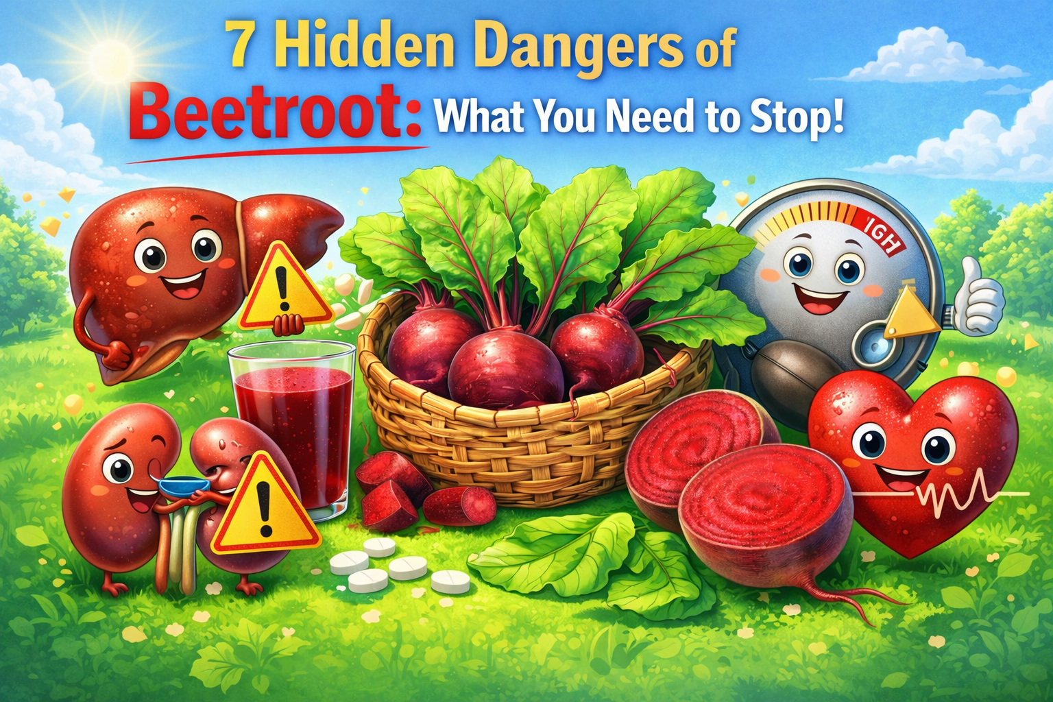 7 Hidden Dangers of Beetroot
