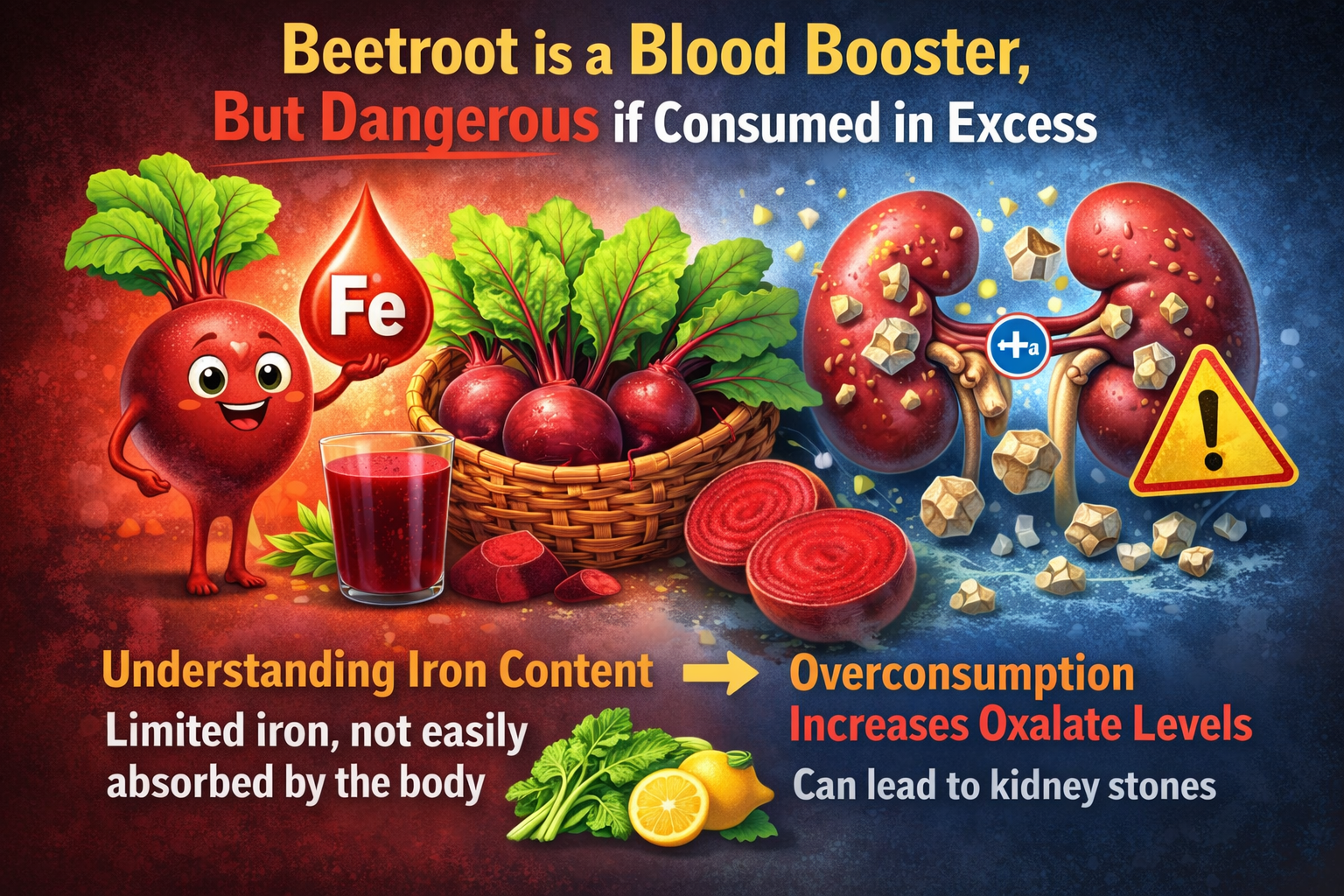 7 Hidden Dangers of Beetroot: