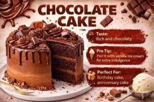 chocolate cake flavours