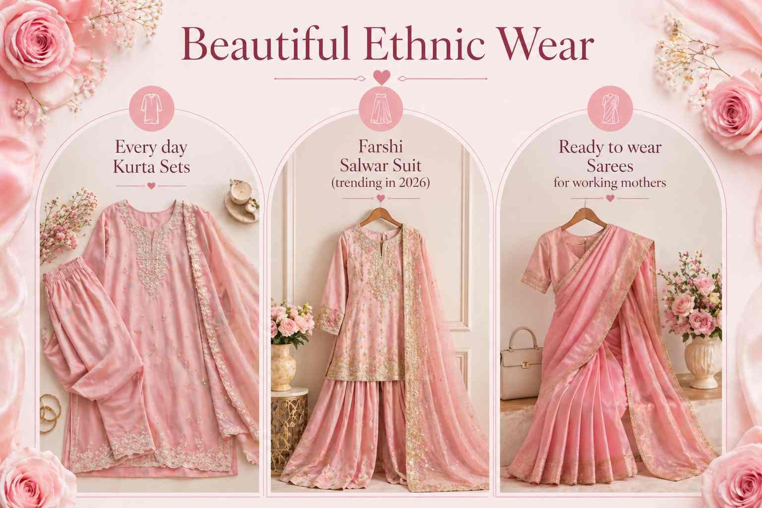 Especially for Mother’s Day 2026, ethnic wear makes a perfect gift.