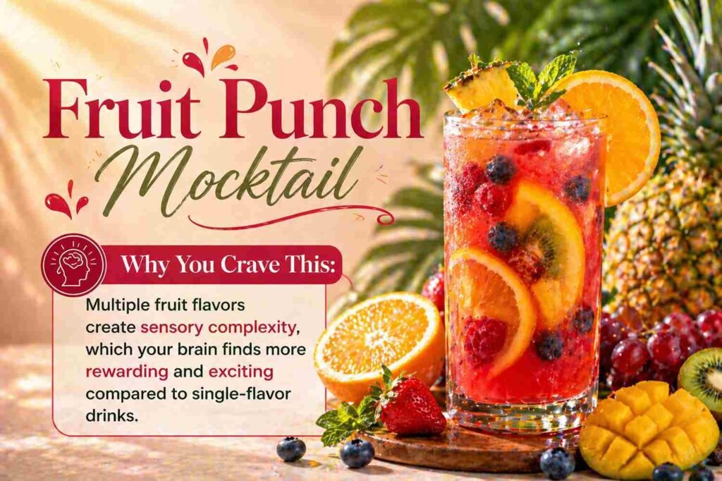 Fruit Punch Mocktail