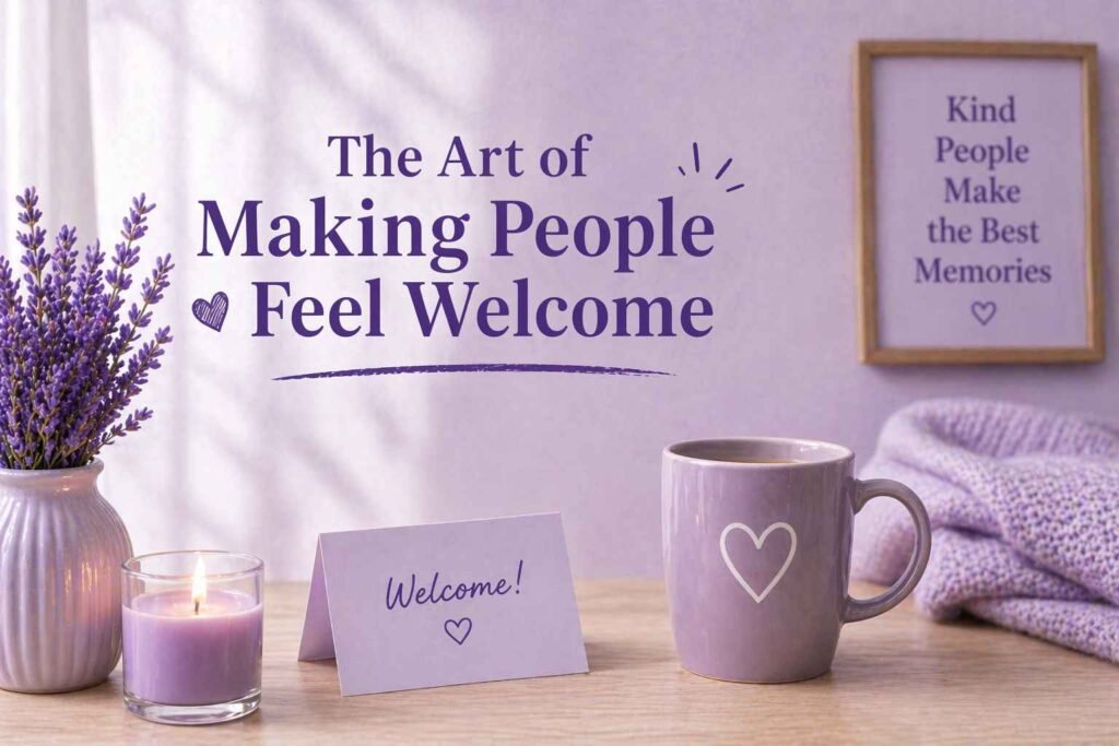 Hospitality : The Art of Making People Feel Welcome