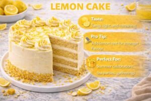 Lemon cake flavours 