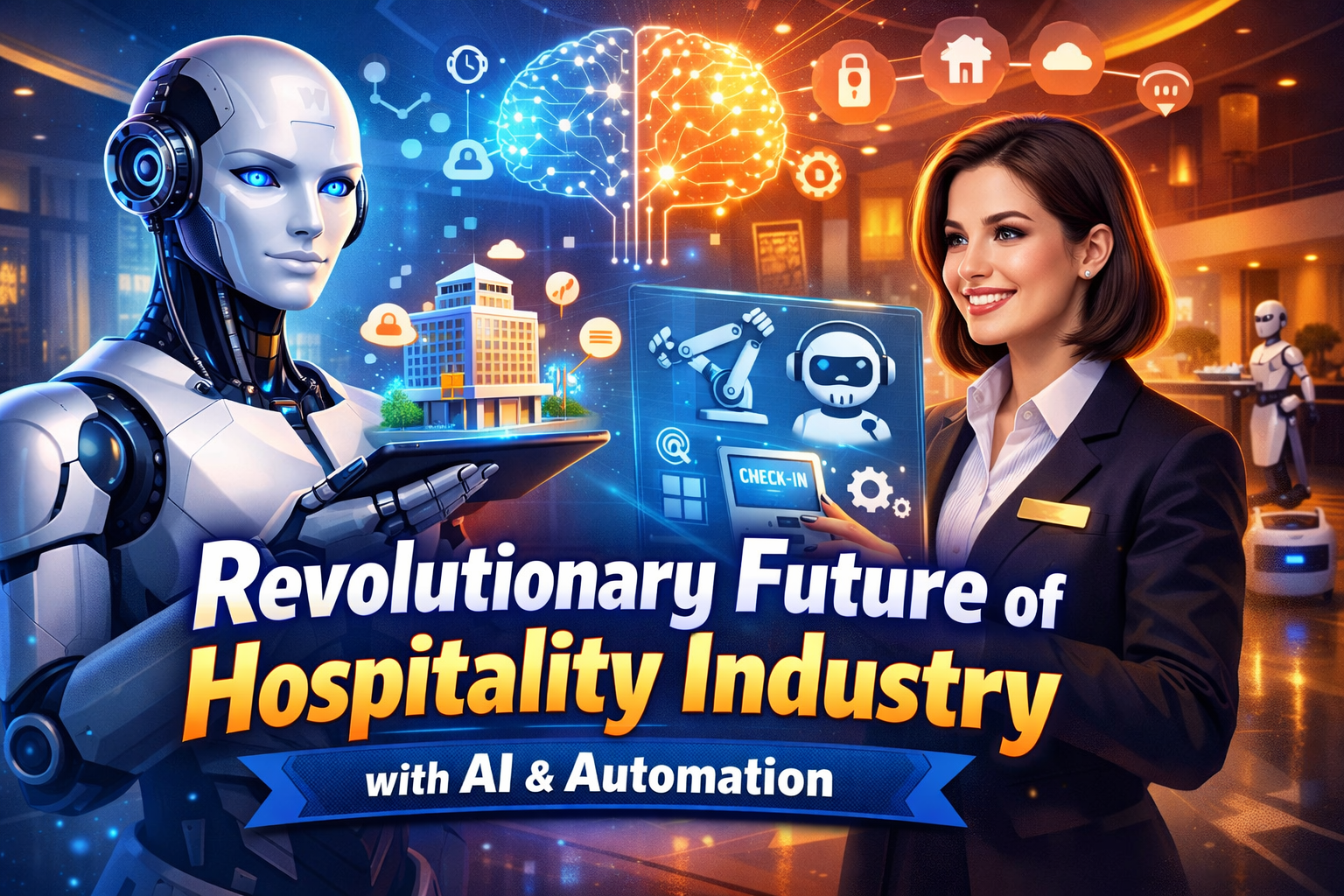 Revolutionary Future of Hospitality Industry with AI & Automation