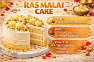 Rasmalai Cake Flavour