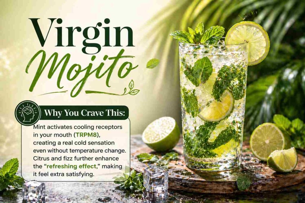 Virgin Mojito mocktail drinks