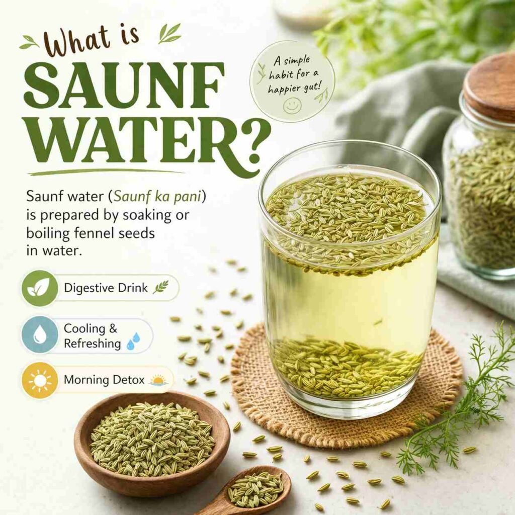 What is Saunf Water?