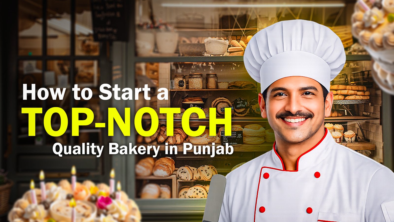 How To Start A Top-Notch Quality Bakery In Punjab