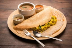 Masala dosa is a south indian meal 