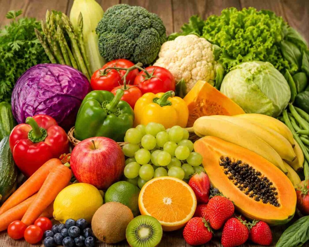 Fruits and Vegetables