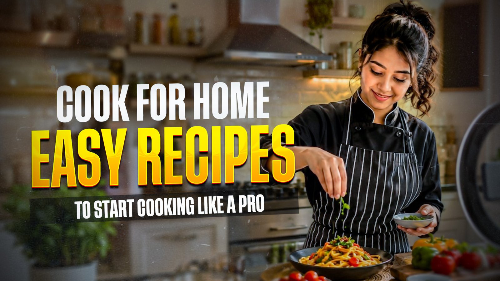 Cook for Home: Easy Recipes to Start Cooking Like a Pro