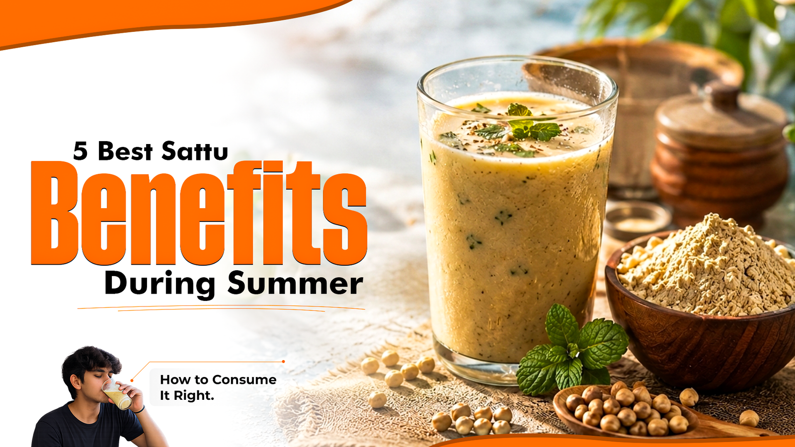 5 Best Sattu Benefits During Summer: How to Consume It Right