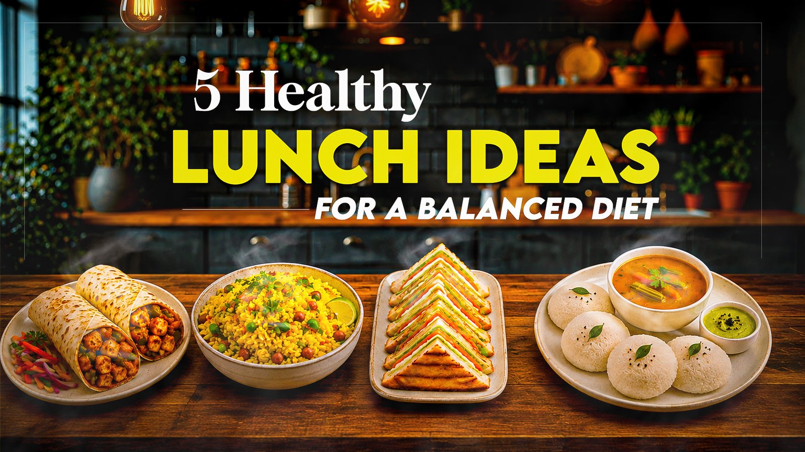5 Healthy Lunch Ideas for a Balanced Diet