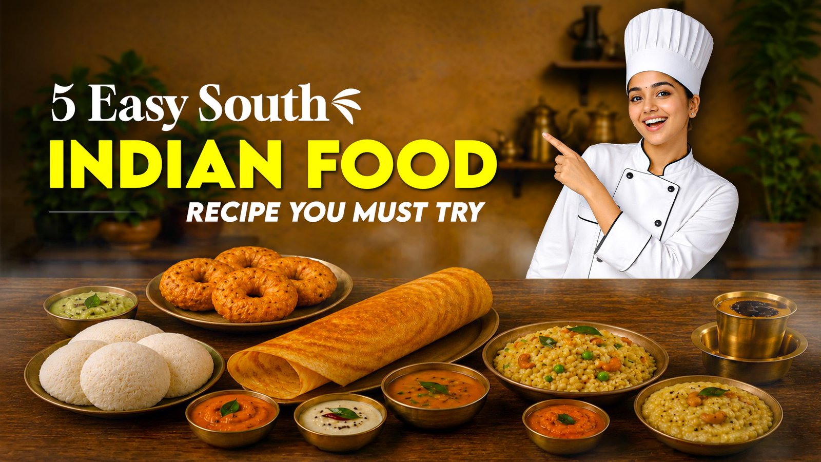 5 Easy South Indian Food Recipe You Must Try