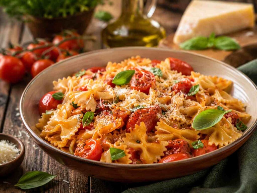 Farfalle is among the most recognizable pasta shapes.