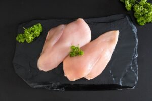 fresh raw chicken breast