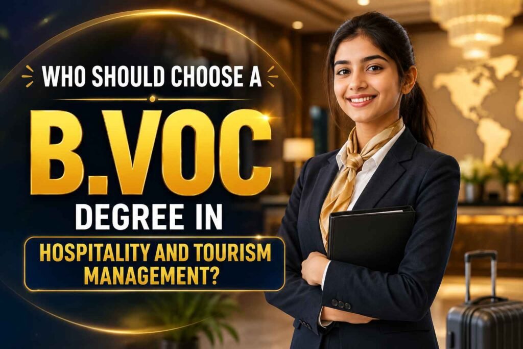Who Should Choose a B.Voc Degree in Hospitality and Tourism Management