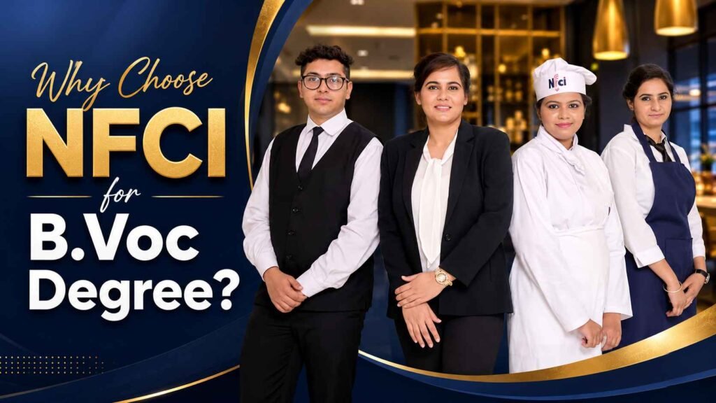 Why Choose NFCI for Your B.Voc Degree in Hospitality & Tourism Management