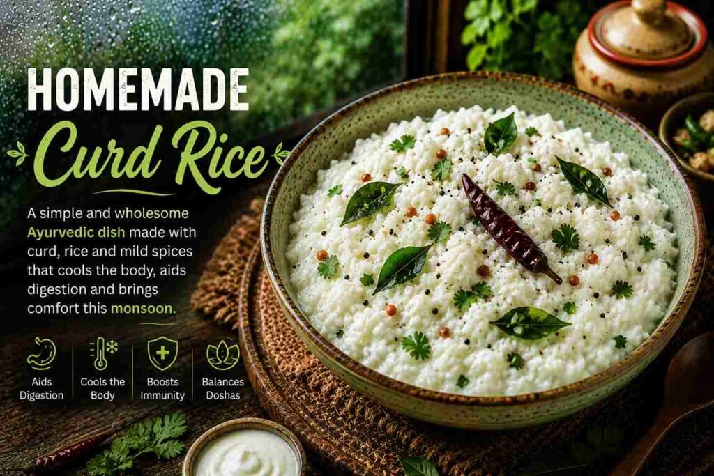 Homemade Curd Rice 