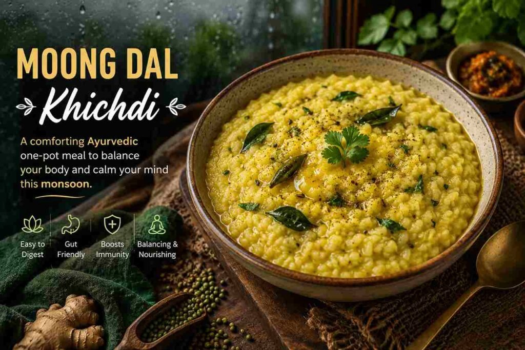 Moong dal khichdi