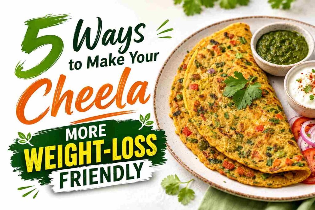 5 Ways to Make Your Cheela More Weight-Loss Friendly