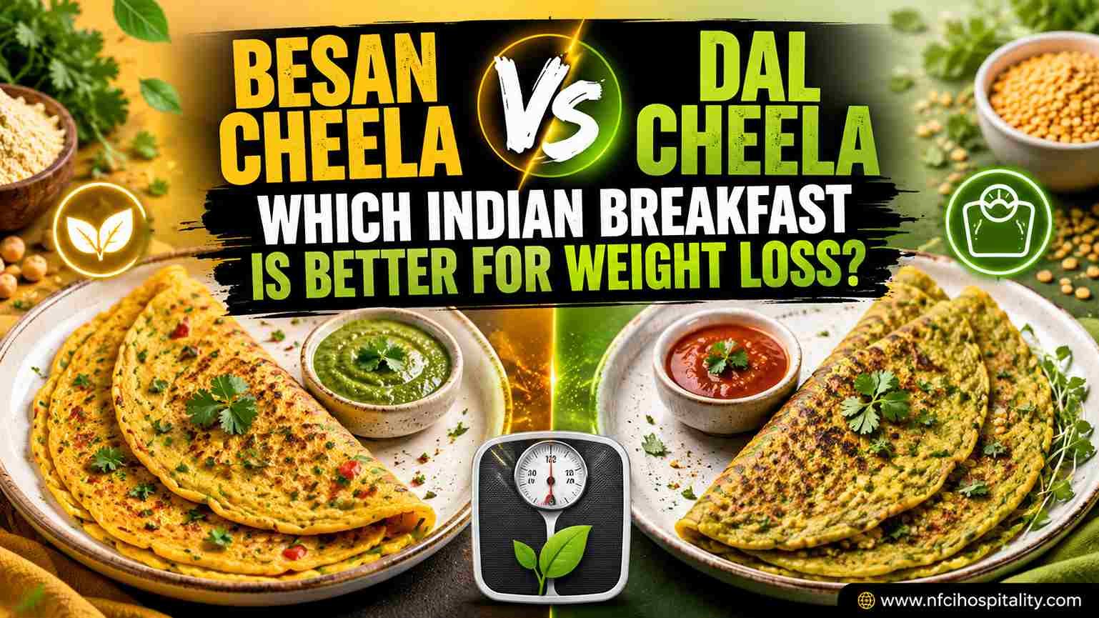 Besan Cheela vs Dal Cheela: Which Indian Breakfast Is Better for Weight Loss?