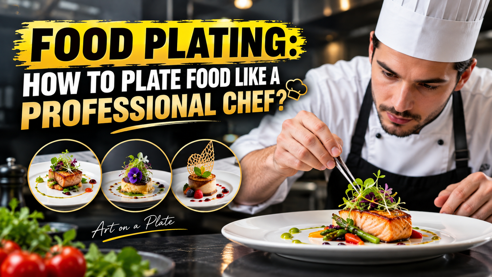 FOOD PLATING: HOW TO PLATE FOOD LIKE A PROFESSIONAL CHEF?