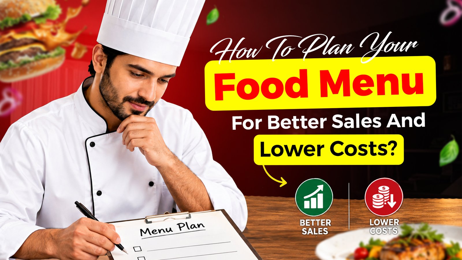 How to Plan Your Food Menu for Better Sales and Lower Costs?