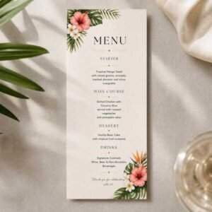 Menu Card